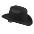 17330 by JACKSON SAFETY - Western Outlaw Hard Hat Black