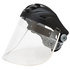 29106 by JACKSON SAFETY - F20 Polycarbonate Face Shield Clear Shape D Bound