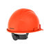 20205 by JACKSON SAFETY - Advantage Front Brim Hard Hat, Non-Vented, Hi-Vis Orange