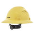 20821 by JACKSON SAFETY - Advantage Full Brim Hard Hat, Vented, Yellow