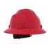 20824 by JACKSON SAFETY - Advantage Full Brim Hard Hat, Vented, Red