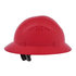 20824 by JACKSON SAFETY - Advantage Full Brim Hard Hat, Vented, Red