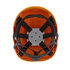 20903 by JACKSON SAFETY - CH-300 Industrial Climbing Non-Vented Hard Hat Orange