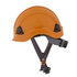 20903 by JACKSON SAFETY - CH-300 Industrial Climbing Non-Vented Hard Hat Orange