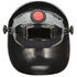 14311 by JACKSON SAFETY - Welding Helmet - Front, Passive, Silver, 2" x 4-1/4", 370 Speed Dial® Headgear