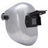 14311 by JACKSON SAFETY - Welding Helmet - Front, Passive, Silver, 2" x 4-1/4", 370 Speed Dial® Headgear