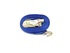 43887-10 by ANCRA - Ratchet Tie Down Strap - 1 in. x 192 in., Blue, Polyester, Mini, with J-Hook