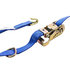 43887-10 by ANCRA - Ratchet Tie Down Strap - 1 in. x 192 in., Blue, Polyester, Mini, with J-Hook