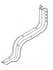 A22-58444-004 by FREIGHTLINER - Fuel Tank Strap