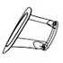 A22-63569-001 by FREIGHTLINER - Sun Visor Bracket