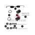 Meritor KIT 1125 Drum Brake Hardware Kit Drum Brake Hardware Kit - Front Steer Axle, 15 in. Brake Drum Diameter