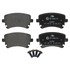 602888 by ATE BRAKE PRODUCTS - ATE Original Semi-Metallic Rear Disc Brake Pad Set 602888 for Audi