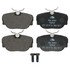 602923 by ATE BRAKE PRODUCTS - ATE Original Semi-Metallic Front Disc Brake Pad Set 602923 for Mercedes-Benz