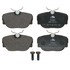 602921 by ATE BRAKE PRODUCTS - ATE Original Semi-Metallic Rear Disc Brake Pad Set 602921 for BMW