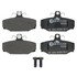 602935 by ATE BRAKE PRODUCTS - ATE Original Semi-Metallic Rear Disc Brake Pad Set 602935 for Volvo