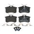 602937 by ATE BRAKE PRODUCTS - ATE Original Semi-Metallic Rear Disc Brake Pad Set 602937 for Volkswagen