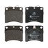 602973 by ATE BRAKE PRODUCTS - ATE Original Semi-Metallic Front Disc Brake Pad Set 602973 for Volkswagen