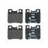 603805 by ATE BRAKE PRODUCTS - ATE Original Semi-Metallic Rear Disc Brake Pad Set 603805 for Mercedes-Benz