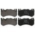 604839 by ATE BRAKE PRODUCTS - ATE Semi-Metallic Front Disc Brake Pad Set 604839 for Audi, Mercedes-Benz