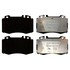 604984 by ATE BRAKE PRODUCTS - ATE Original Semi-Metallic Front Disc Brake Pad Set 604984 for Mercedes-Benz