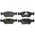 607046 by ATE BRAKE PRODUCTS - ATE Original Semi-Metallic Front Disc Brake Pad Set 607046 for BMW