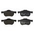 607145 by ATE BRAKE PRODUCTS - ATE Original Semi-Metallic Front Disc Brake Pad Set 607145 for Volvo