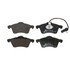 607124 by ATE BRAKE PRODUCTS - ATE Original Semi-Metallic Front Disc Brake Pad Set 607124 for Volkswagen