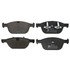 607272 by ATE BRAKE PRODUCTS - ATE Original Semi-Metallic Front Disc Brake Pad Set 607272 for Volvo