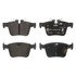 607326 by ATE BRAKE PRODUCTS - ATE Semi-Metallic Rear Disc Brake Pad Set 607326 for Jaguar, Land Rover, Volvo