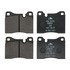 609031 by ATE BRAKE PRODUCTS - ATE Original Semi-Metallic Front Disc Brake Pad Set 609031 for BMW