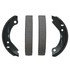 650169 by ATE BRAKE PRODUCTS - ATE Parking Brake Shoe Set 650169 for Volvo