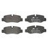LD4882 by ATE BRAKE PRODUCTS - ATE Ceramic Rear Disc Brake Pad Set LD4882 for Mercedes-Benz