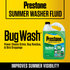 AS657 by PRESTONE PRODUCTS - Prestone   BugWash/Summer Washer Fluid - 1 gal; Removes & Repels Toughest Grime