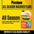 AS658 by PRESTONE PRODUCTS - Prestone All Season 2in1 Washer Fluid - 1 gal; Year round , -27deg De-Icer+Bugwash