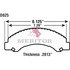 Meritor MD825 Disc Brake Pad Set Disc Brake Pad Set