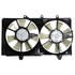 Continental AG FA70201 Dual Radiator and Condenser Fan Assembly Dual Fan Assembly