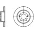 409147 by ATE BRAKE PRODUCTS - ATE Original Rear Disc Brake Rotor 409147 for Nissan
