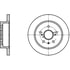 ATE Brake Products 409167 Disc Brake Rotor Set ATE Original Rear Disc Brake Rotor 409167 for Suzuki