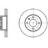 410151 by ATE BRAKE PRODUCTS - ATE Original Rear Disc Brake Rotor 410151 for Volkswagen