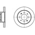 ATE Brake Products 410334 Disc Brake Rotor Set ATE Original Rear Disc Brake Rotor 410334 for Kia