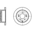 ATE Brake Products 410362 Disc Brake Rotor Set ATE Original Rear Disc Brake Rotor 410362 for Kia