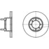 ATE Brake Products 413102 Disc Brake Rotor Set ATE Original Front Disc Brake Rotor 413102 for Alfa Romeo