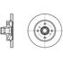 413170 by ATE BRAKE PRODUCTS - ATE Original Front  Disc Brake Rotor 413170 for Porsche