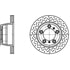 420212 by ATE BRAKE PRODUCTS - ATE Original Rear Disc Brake Rotor 420212 for Porsche