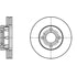 ATE Brake Products 422118 Disc Brake Rotor Set ATE Original Front Disc Brake Rotor 422118 for Audi
