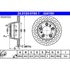 424194 by ATE BRAKE PRODUCTS - ATE Original Rear Disc Brake Rotor 424194 for Porsche