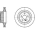 424236 by ATE BRAKE PRODUCTS - ATE Original Rear Disc Brake Rotor 424236 for Mercedes Benz