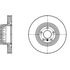 ATE Brake Products 424250 Disc Brake Rotor ATE Original Rear Disc Brake Rotor 424250 for BMW