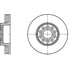 425171 by ATE BRAKE PRODUCTS - ATE Original Front Disc Brake Rotor 425171 for Volkswagen