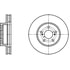 425196 by ATE BRAKE PRODUCTS - ATE Original Front  Disc Brake Rotor 425196 for Lexus, Toyota